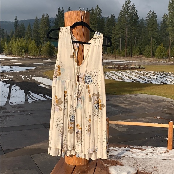 SO RARE Free People Loveliest Day Printed Tie - Picture 4 of 8